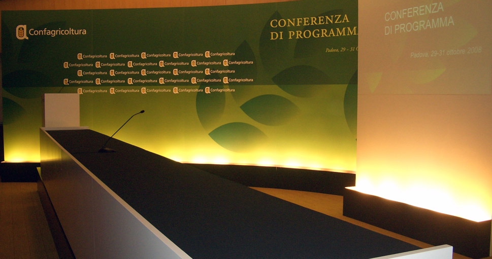Realizzazione palco per Evento Confagricoltura