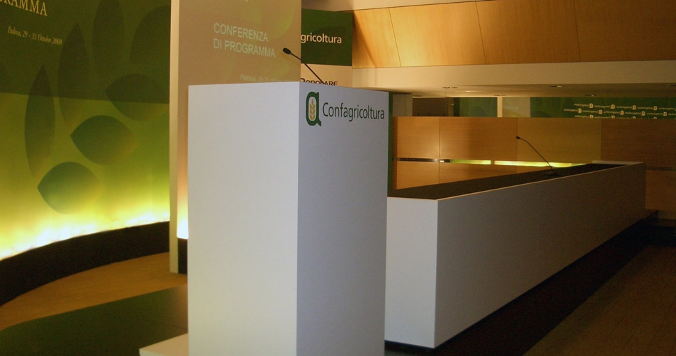 Realizzazione palco per Evento Confagricoltura